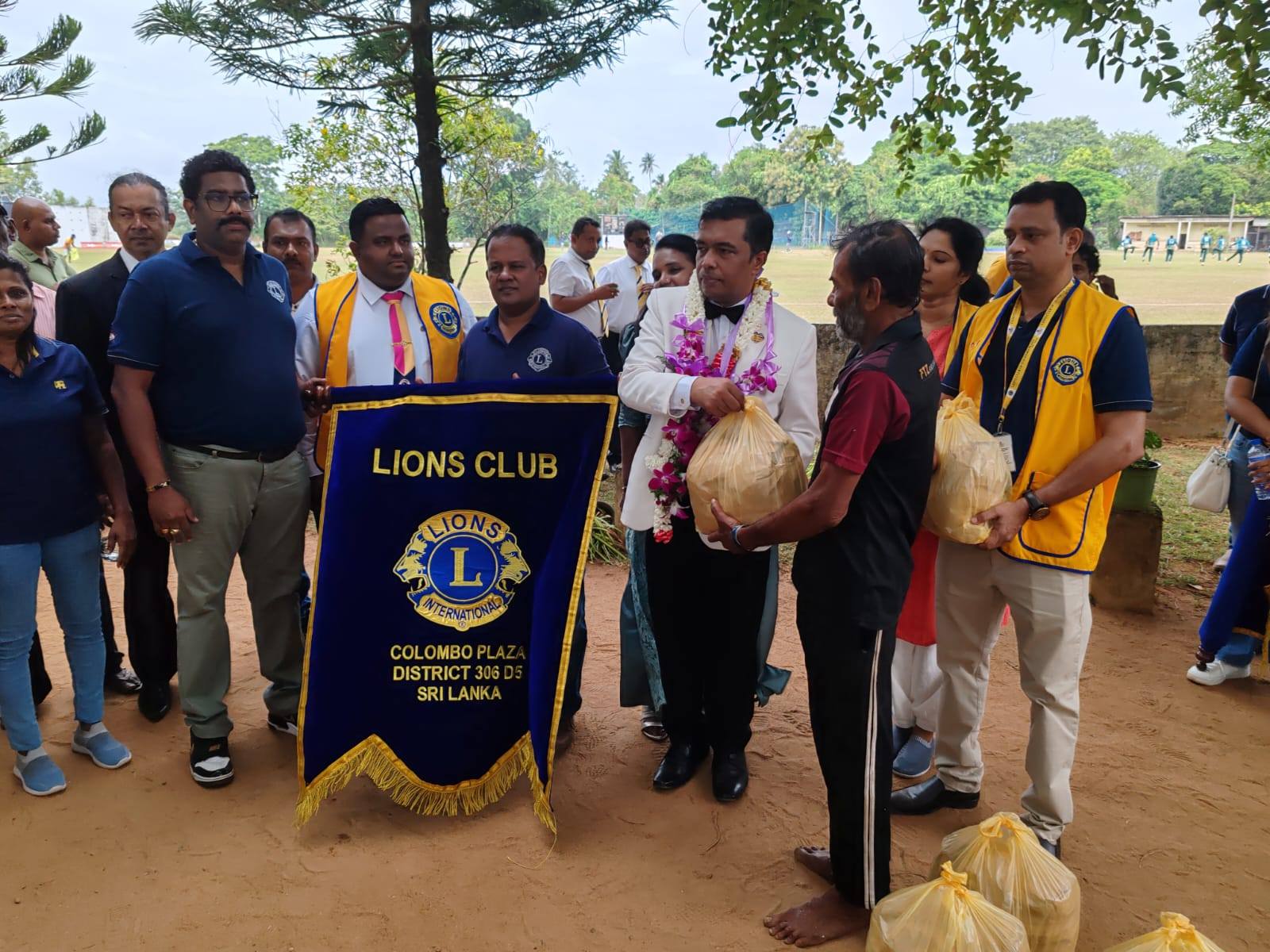 Dry ration packs for needy